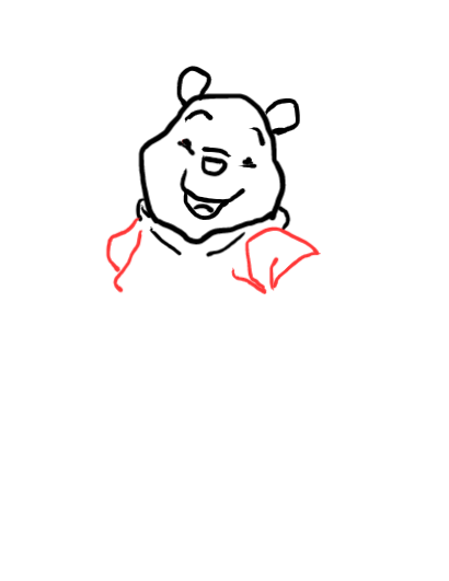  how to draw step by step winniethepooh drawing easy  - EasystepDrawing