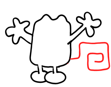  how to draw step by step wubbzy drawing easy  - EasystepDrawing