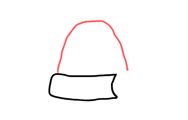  how to draw step by step christmashat drawing easy  - EasystepDrawing