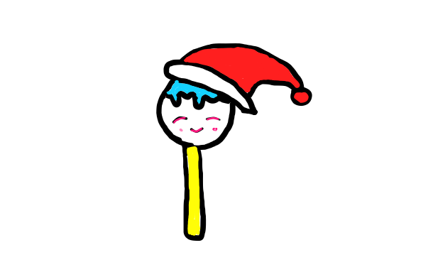 How to draw Christmas Lollipop in easy step by step.