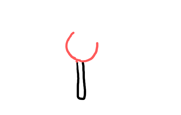  how to draw Christmas Lollipop in easy steps - step number : 2 - Easy Step Drawing