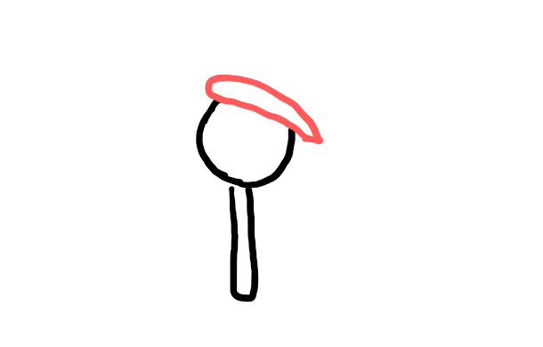  how to draw Christmas Lollipop in easy steps - step number : 3 - Easy Step Drawing