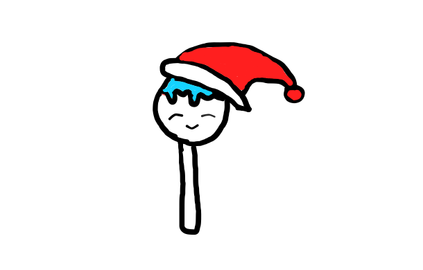  how to draw Christmas Lollipop in easy steps - step number : 8 - Easy Step Drawing