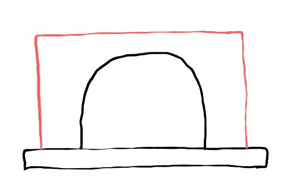  how to draw Fire Place in easy steps - step number : 3 - Easy Step Drawing