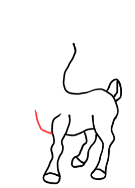  how to draw step by step rudolphreindeer drawing easy  - EasystepDrawing