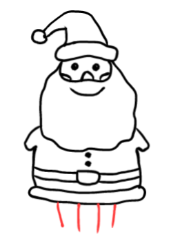  how to draw step by step santaclaus drawing easy  - EasystepDrawing