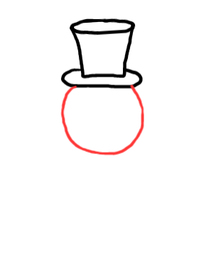  how to draw step by step snowman drawing easy  - EasystepDrawing