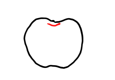  how to draw step by step apple drawing easy  - EasystepDrawing