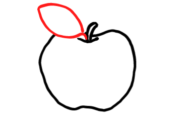  how to draw step by step apple drawing easy  - EasystepDrawing