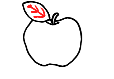  how to draw step by step apple drawing easy  - EasystepDrawing