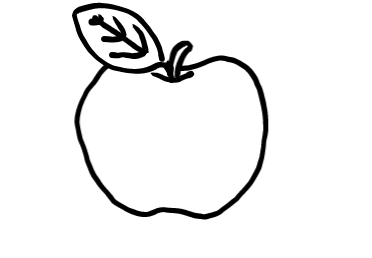  how to draw step by step apple drawing easy  - EasystepDrawing