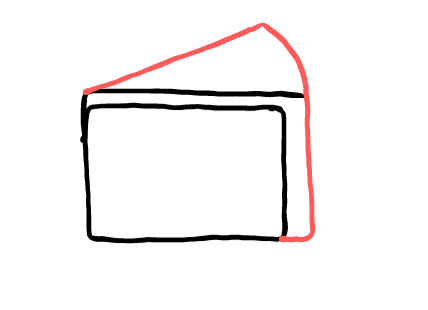  how to draw step by step cakeslice drawing easy  - EasystepDrawing