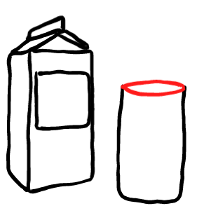  how to draw step by step cartoonofmilk drawing easy  - EasystepDrawing