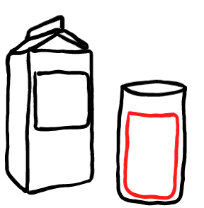  how to draw step by step cartoonofmilk drawing easy  - EasystepDrawing