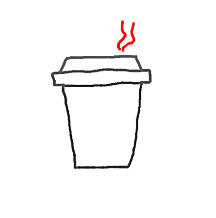  how to draw step by step coffee drawing easy  - EasystepDrawing