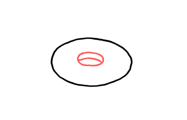  how to draw step by step donuts drawing easy  - EasystepDrawing