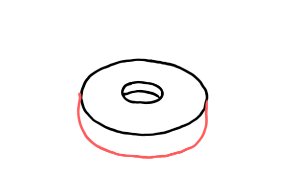  how to draw step by step donuts drawing easy  - EasystepDrawing