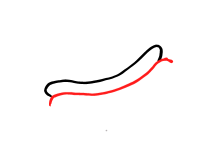  how to draw step by step hotdog drawing easy  - EasystepDrawing