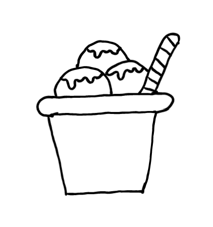  how to draw step by step icecreambowl drawing easy  - EasystepDrawing