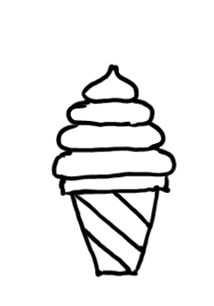  how to draw step by step icecreamcone drawing easy  - EasystepDrawing