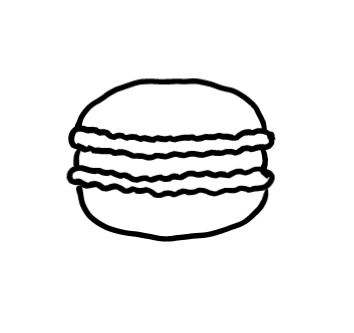  how to draw step by step macaron drawing easy  - EasystepDrawing