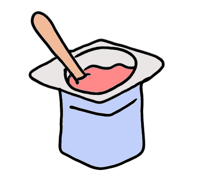 easy step by step yogurt drawing - EasystepDrawing