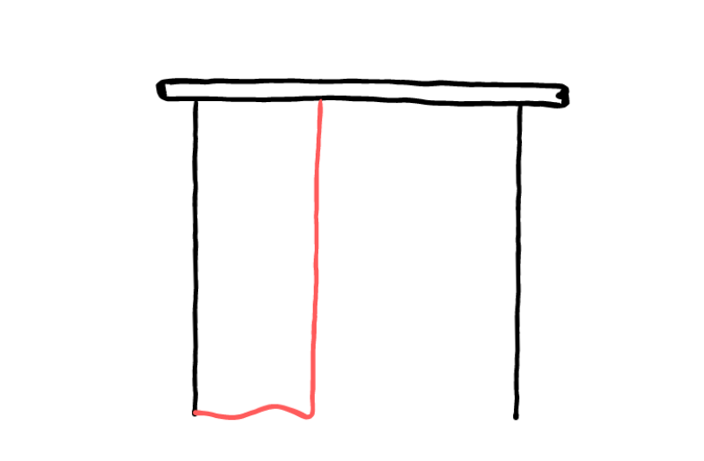  how to draw step by step curtains drawing easy  - EasystepDrawing