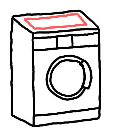  how to draw step by step washingmachine drawing easy  - EasystepDrawing