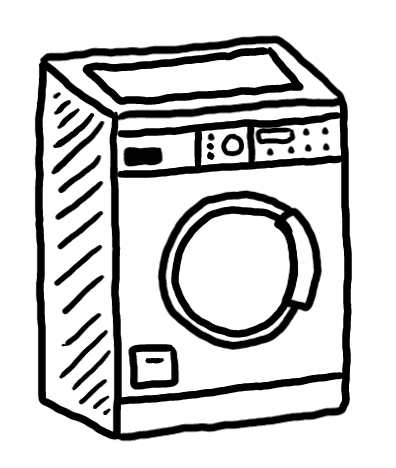  how to draw step by step washingmachine drawing easy  - EasystepDrawing