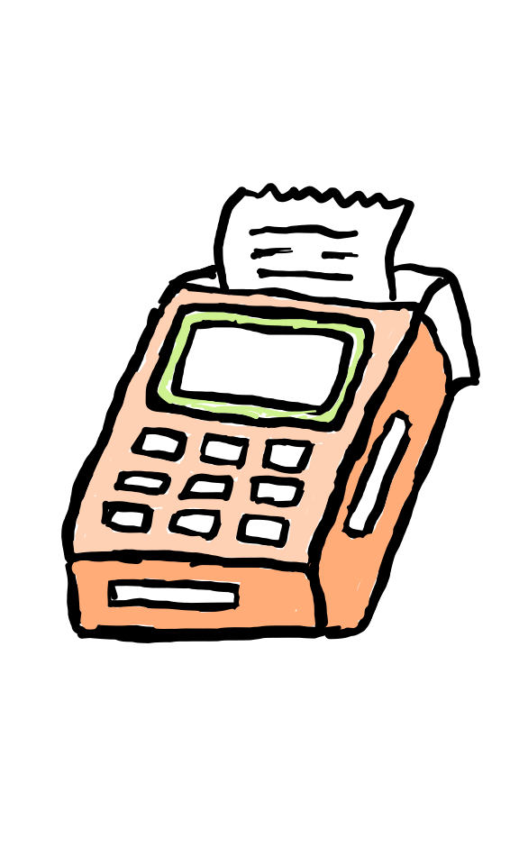  how to draw Card Reader in easy steps - step number : 8 - Easy Step Drawing