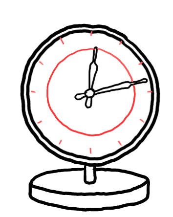  how to draw step by step clock drawing easy  - EasystepDrawing