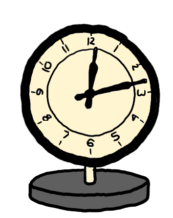 easy step by step clock drawing - EasystepDrawing