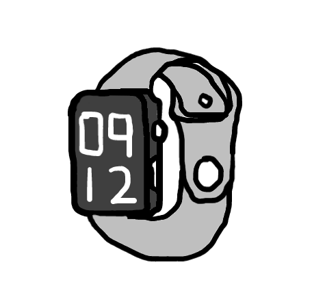 easy step by step smartwatch drawing - EasystepDrawing