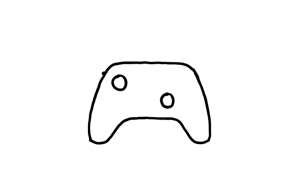  how to draw step by step xboxcontroller drawing easy  - EasystepDrawing