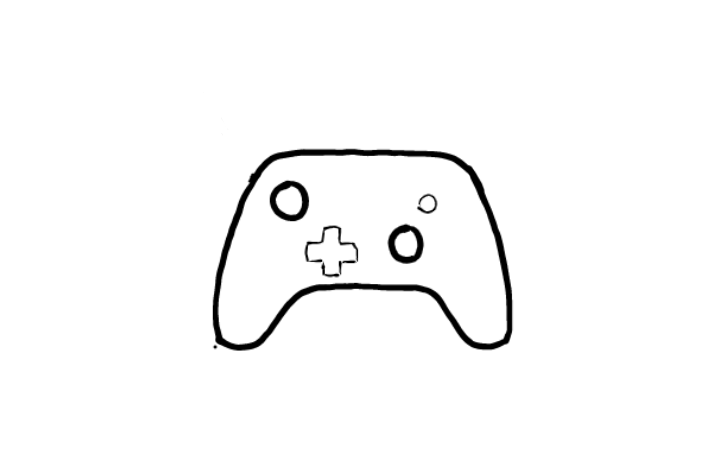  how to draw step by step xboxcontroller drawing easy  - EasystepDrawing