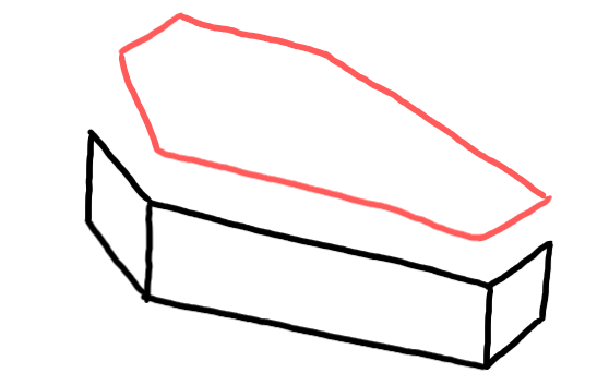  how to draw step by step coffin drawing easy  - EasystepDrawing