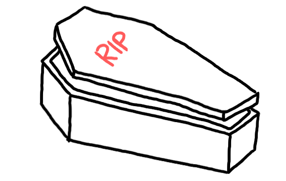  how to draw step by step coffin drawing easy  - EasystepDrawing