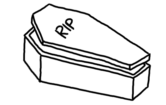  how to draw step by step coffin drawing easy  - EasystepDrawing