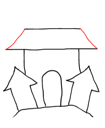  how to draw step by step hauntedhouse drawing easy  - EasystepDrawing