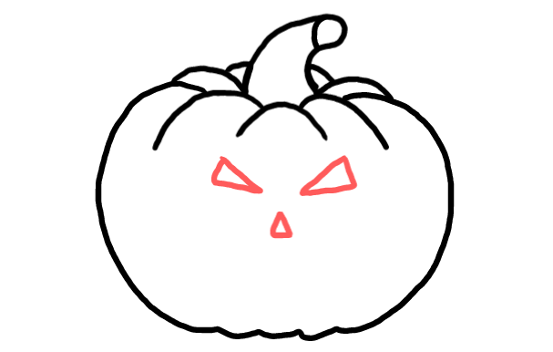  how to draw step by step jackolantern drawing easy  - EasystepDrawing