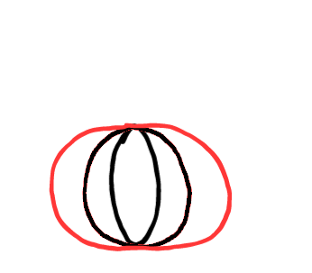  how to draw step by step pumpkin drawing easy  - EasystepDrawing