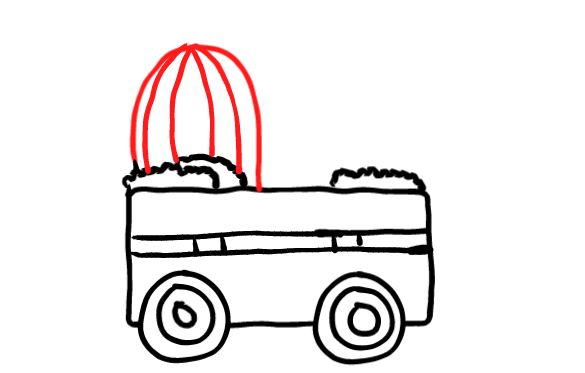  how to draw step by step pumpkinwagon drawing easy  - EasystepDrawing