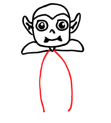  how to draw step by step vampire drawing easy  - EasystepDrawing