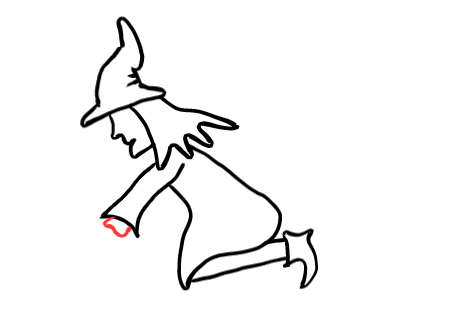  how to draw step by step witch drawing easy  - EasystepDrawing