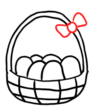  how to draw step by step easterbasket drawing easy  - EasystepDrawing