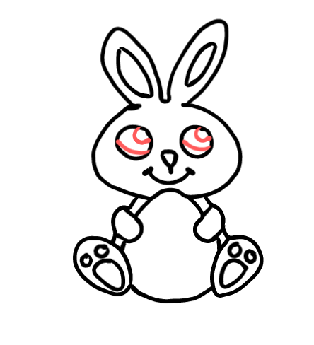  how to draw step by step easterbunny drawing easy  - EasystepDrawing