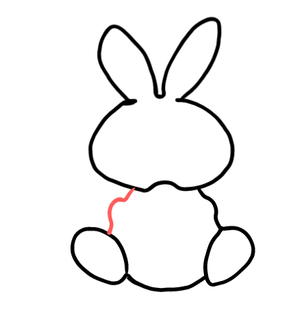  how to draw step by step easterbunny drawing easy  - EasystepDrawing