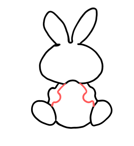  how to draw step by step easterbunny drawing easy  - EasystepDrawing