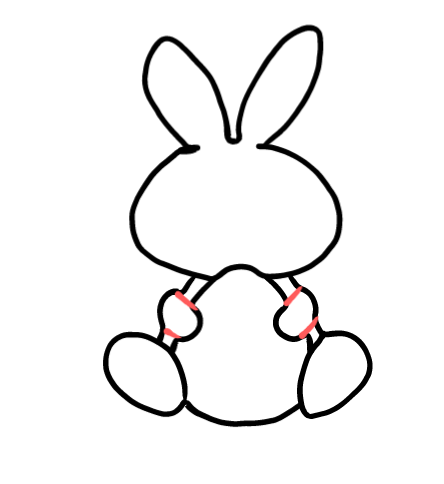  how to draw step by step easterbunny drawing easy  - EasystepDrawing