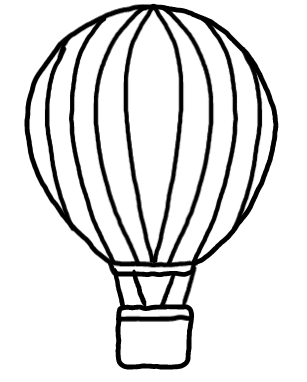  how to draw step by step hotairballoon drawing easy  - EasystepDrawing